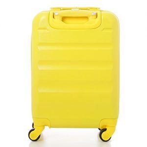 maleta ABS de Aerolite amarilla