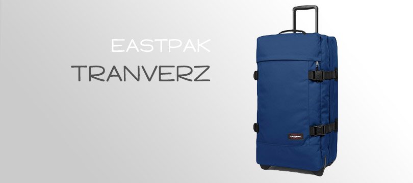 La maleta Tranverz de Eastpak [el estilo sobre ruedas que necesitas ✓]